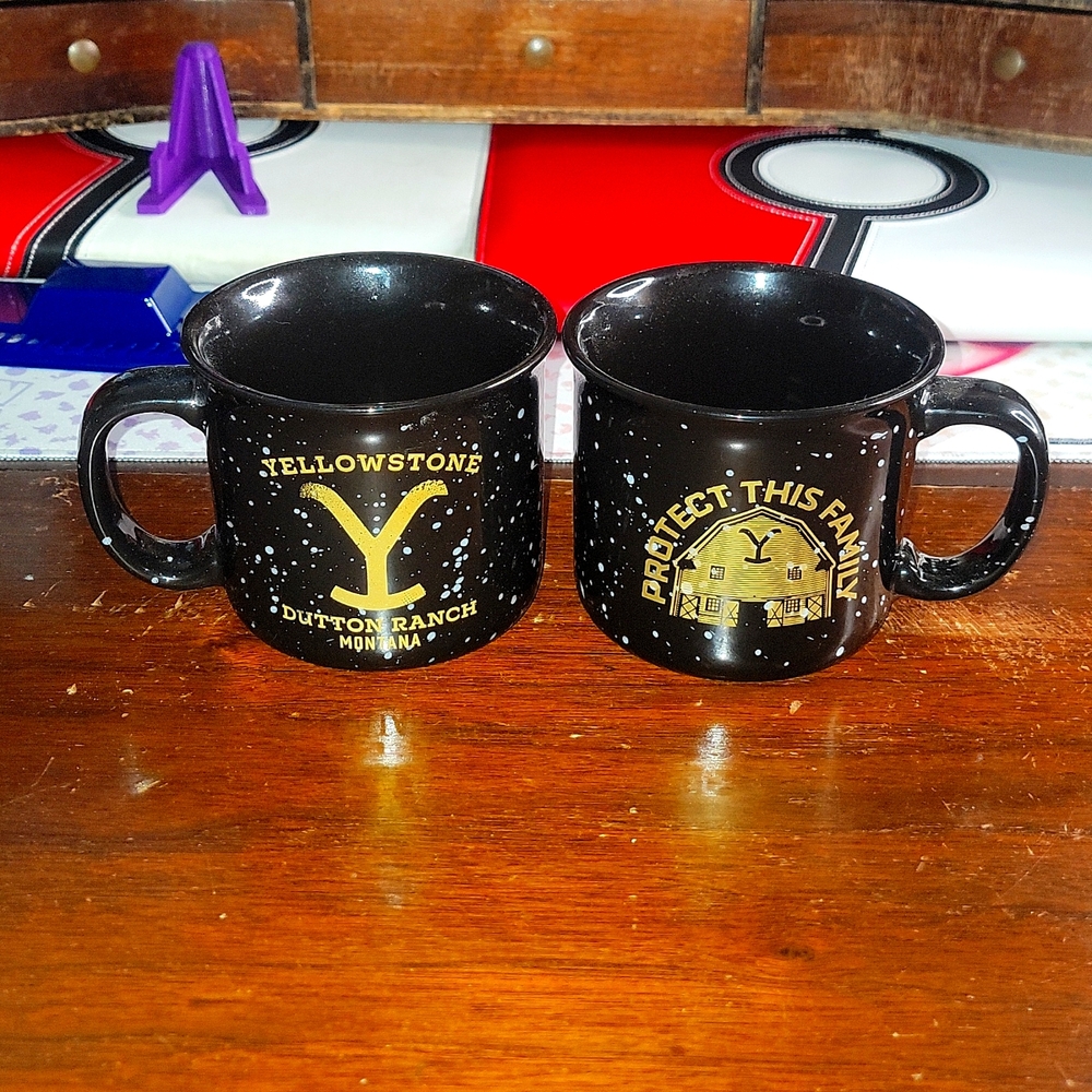 Yellow stone Mugs